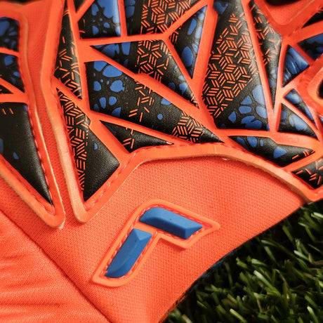 Guanti da portiere Reusch Attrakt Fusion Guardian Hyper Orange dorso