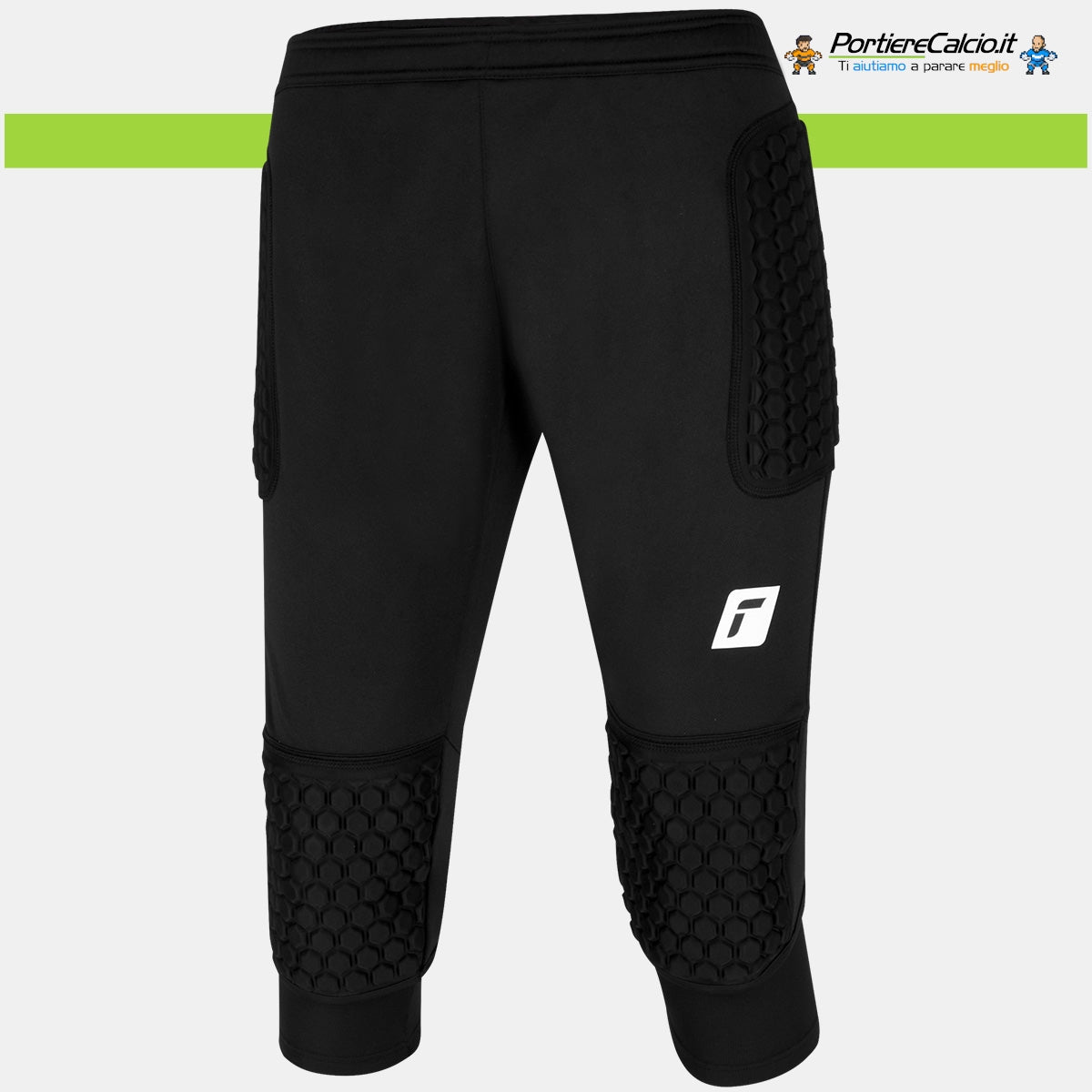 Pantaloncini Portiere SSC Napoli Home EA7 - Ufficiale 2024-2025 | Uomo, 100% Poliestere - Foto 1