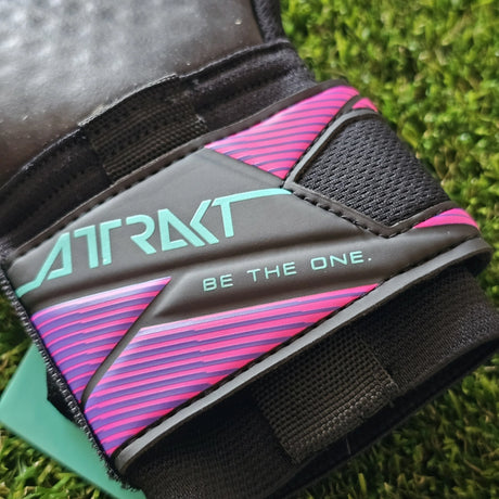 Guanti da portiere Reusch Attrakt Duo NC Neon Pulse cinturino