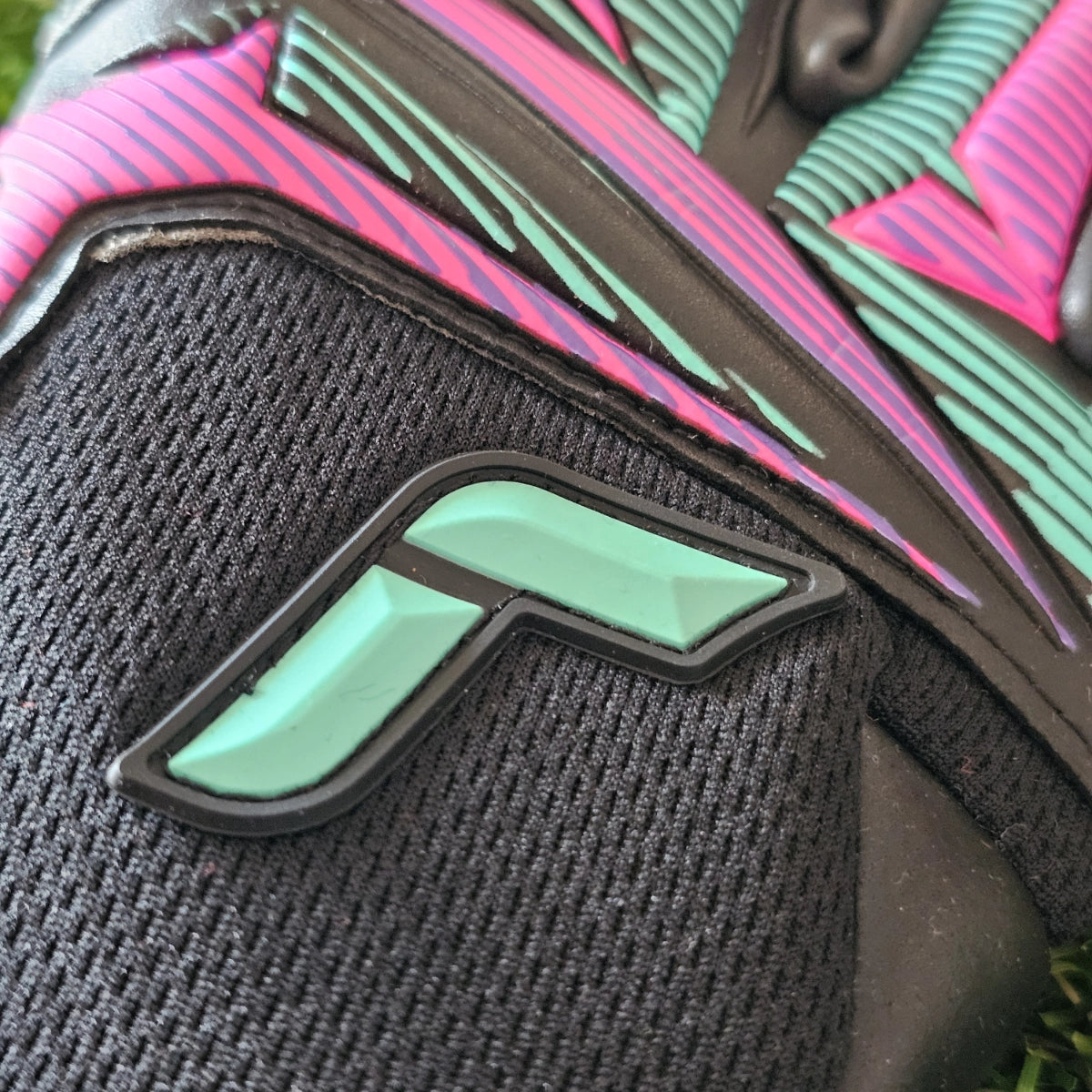 Guanti da portiere Reusch Attrakt Duo NC Neon Pulse dorso
