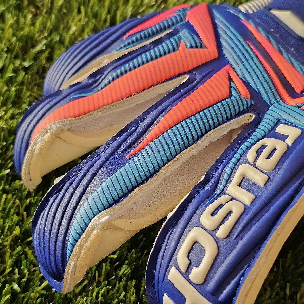 Guanti da portiere Reusch Attrakt Gold X Evolution GK26 dita dorso