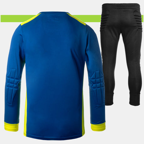 Completo da portiere Reusch Match Set Junior blu schiena