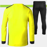 Completo da portiere Reusch Match Set Junior giallo schiena