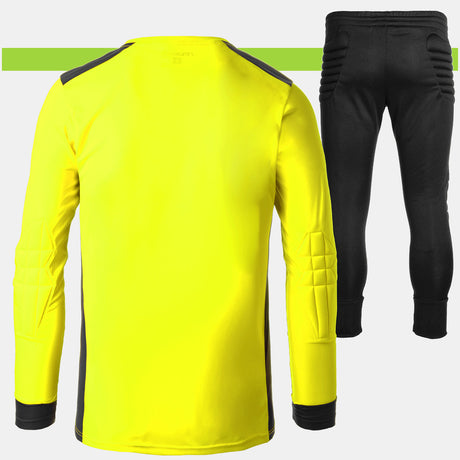 Completo da portiere Reusch Match Set Junior giallo schiena