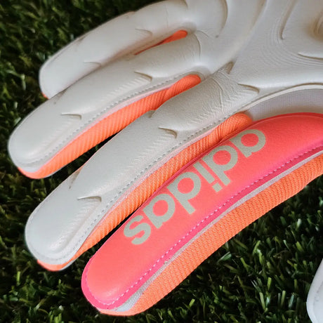 Guanti da portiere Adidas Copa Pro Coral Blaze dita dorso