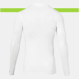 Sottomaglia elasticizzata Uhlsport Distinction Colors bianca schiena