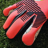 Guanti da portiere Uhlsport Fangmaschine ZNE Supergrip+ HN dita dorso
