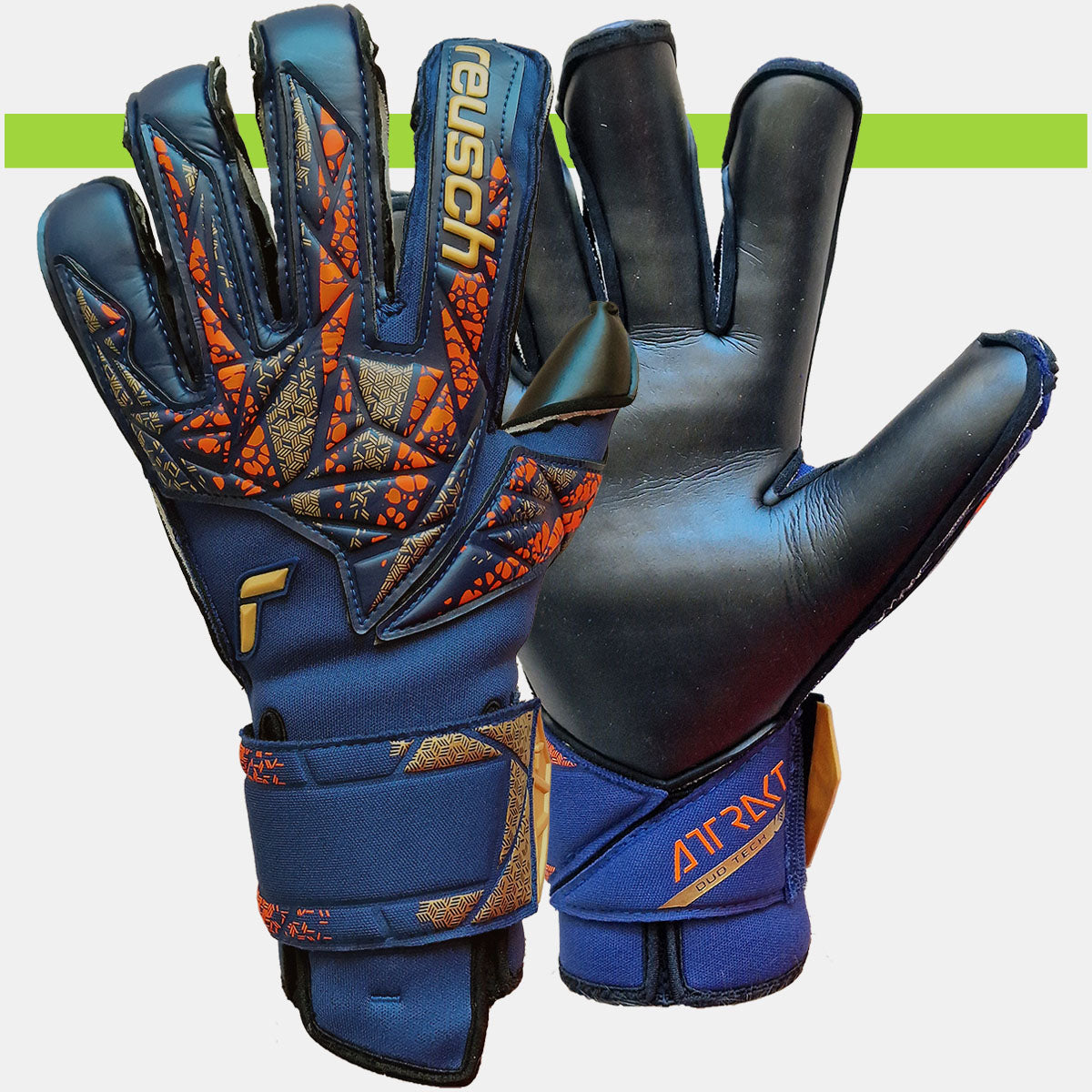 Guanti da portiere Reusch Attrakt Duo Evolution Night Spark