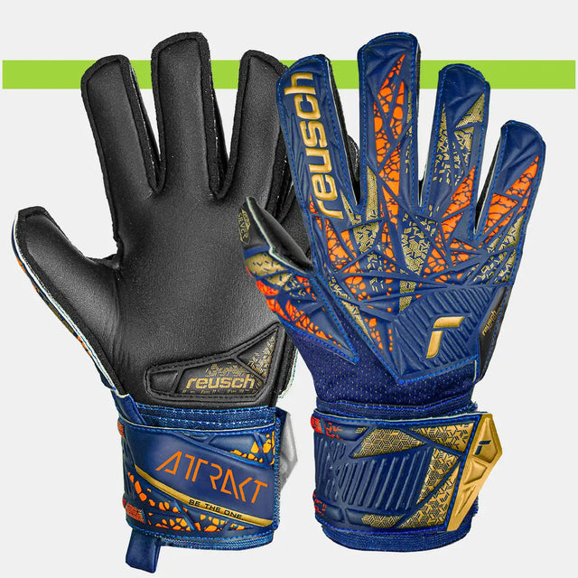 Guanti da portiere Reusch Attrakt Freegel Silver Night Spark junior