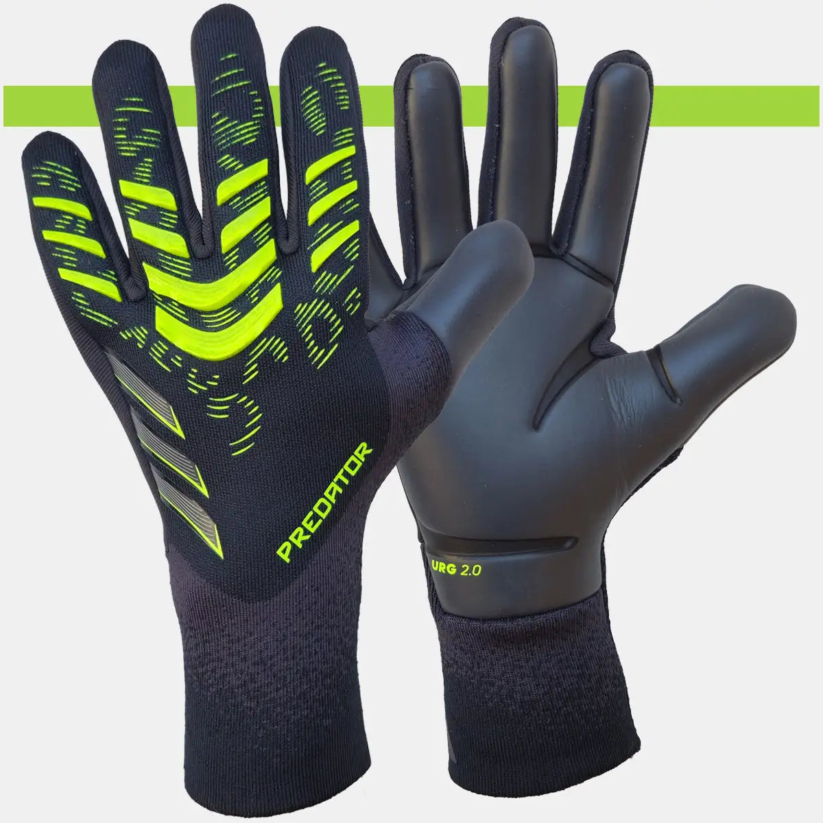 Guanti da portiere Adidas Predator Pro Electric Stealth