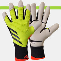 Guanti da portiere Adidas Predator Pro Hybrid Energy Citrus su