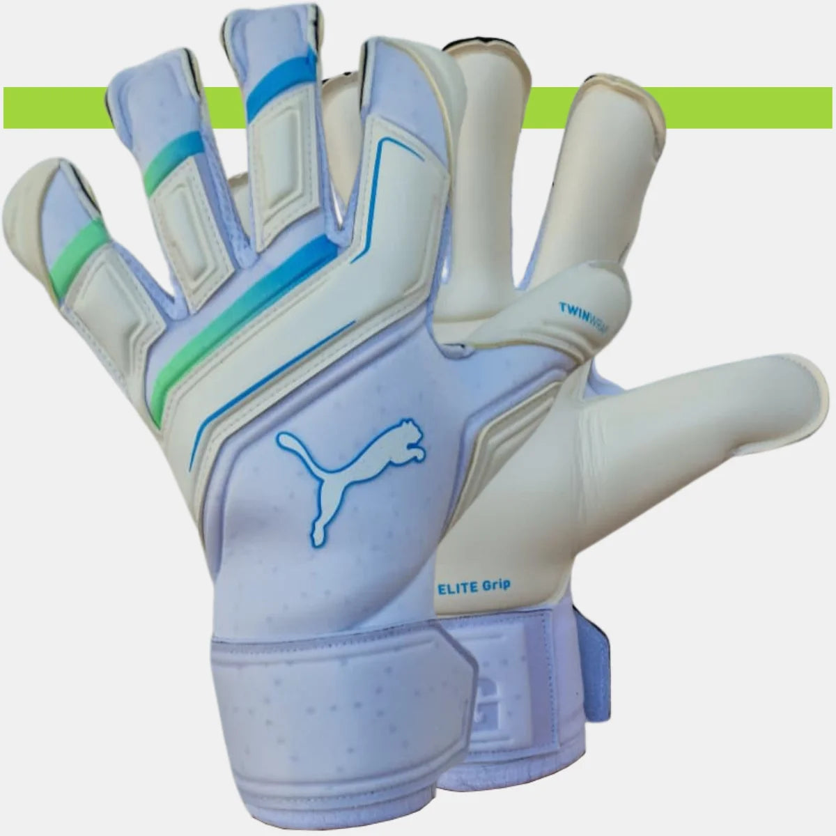 Guanti da portiere Puma King Ultimate Hybrid White Pack