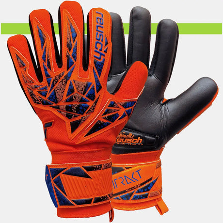 Guanti da portiere Reusch Attrakt Silver NC Hyper Orange