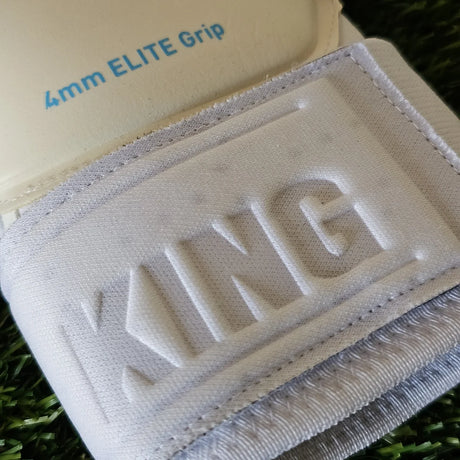 Guanti da portiere Puma King Ultimate Hybrid White Pack base palmo