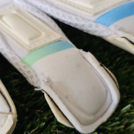 Guanti da portiere Puma King Ultimate Hybrid White Pack dita