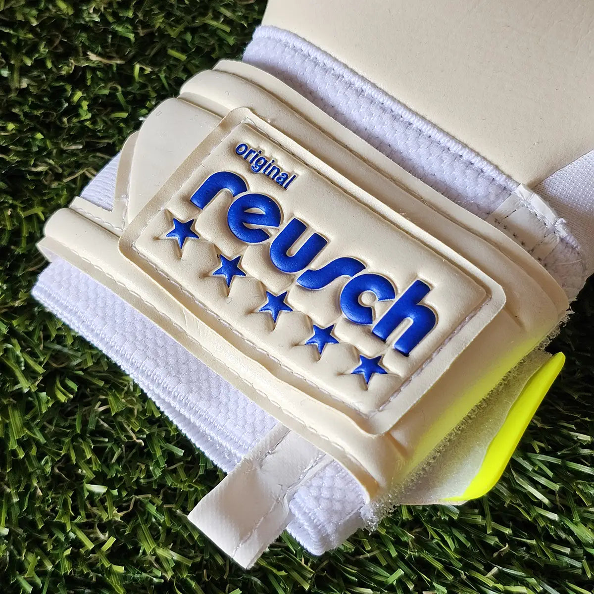 Guanti da portiere Reusch Legacy 86 Gold X cinturino