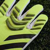 Guanti da portiere Adidas Predator League Radiant Blaze dita dorso
