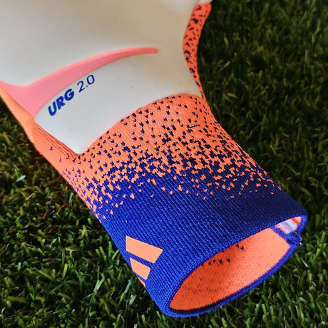 Guanti da portiere Adidas Predator Pro Coral Blaze polsino