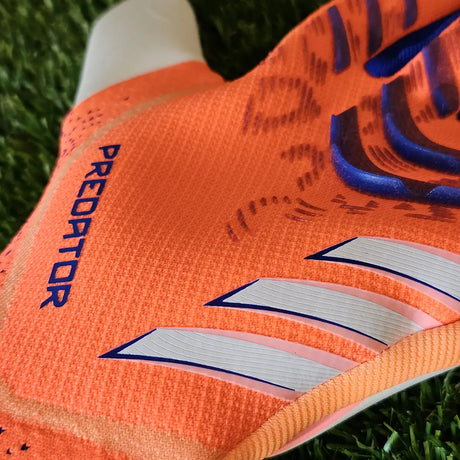 Guanti da portiere Adidas Predator Pro Coral Blaze dorso