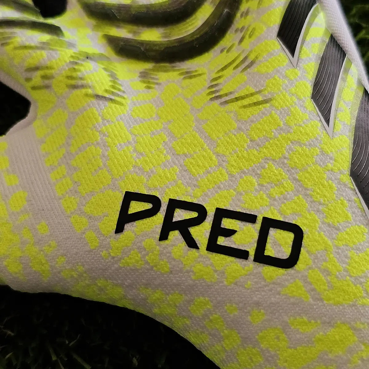 Guanti da portiere Adidas Predator Pro Radiant Blaze dettaglio dorso