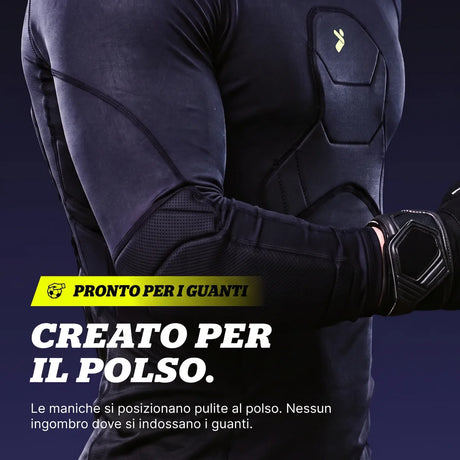 Maglia compressione BodyShield CoolCore GK 3/4 Shirt manica