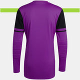 Maglia da portiere Adidas Squadra 25 Goalkeeper Long Sleeve porpora schiena