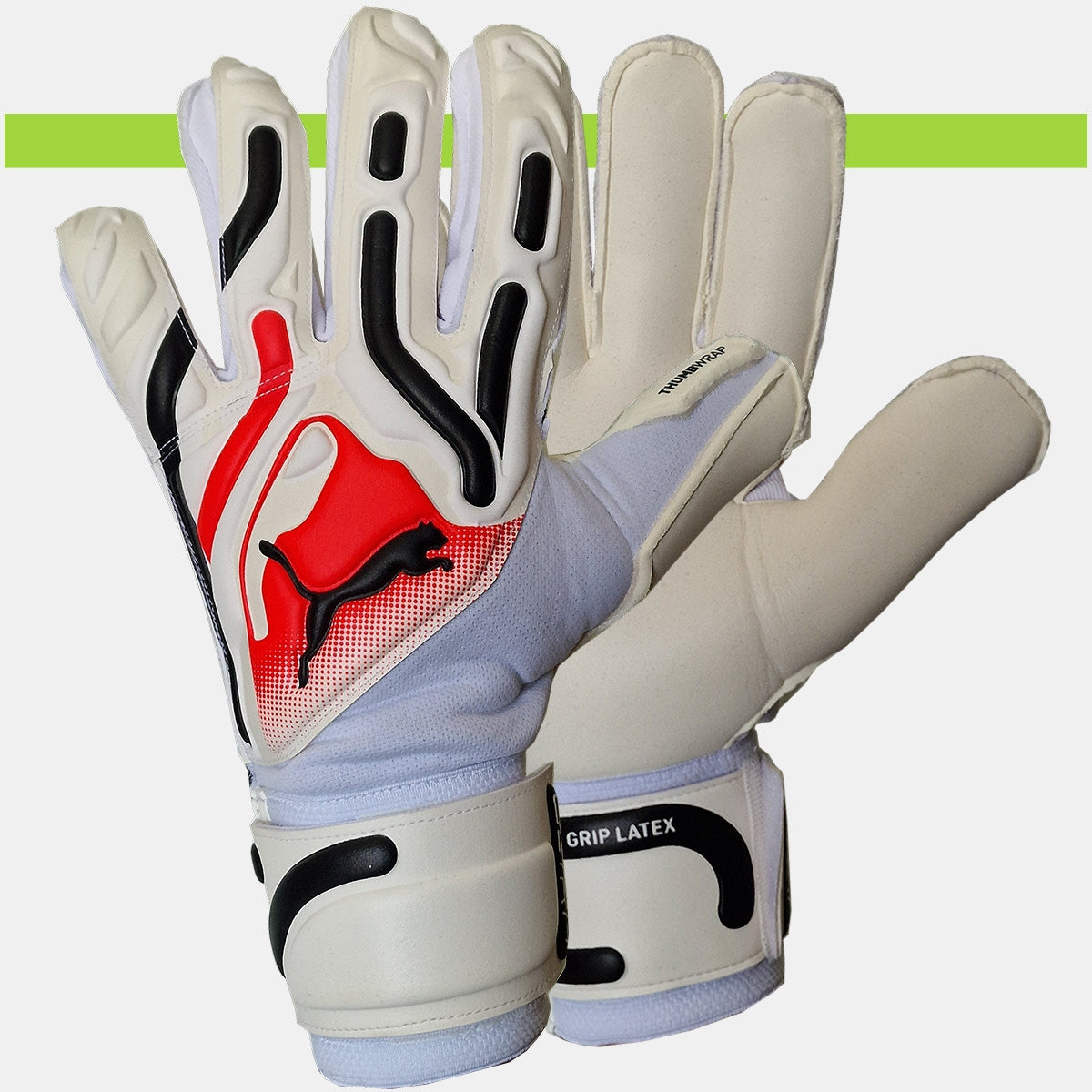 Guanti Da Portiere Lupos Tattoo - Taglio Negativo, Lattice Giga Grip 4mm, Per Adulti E Bambini - Foto 4