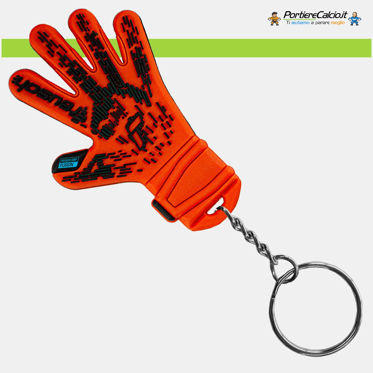 Portachiavi guanto Attrakt Electric Red