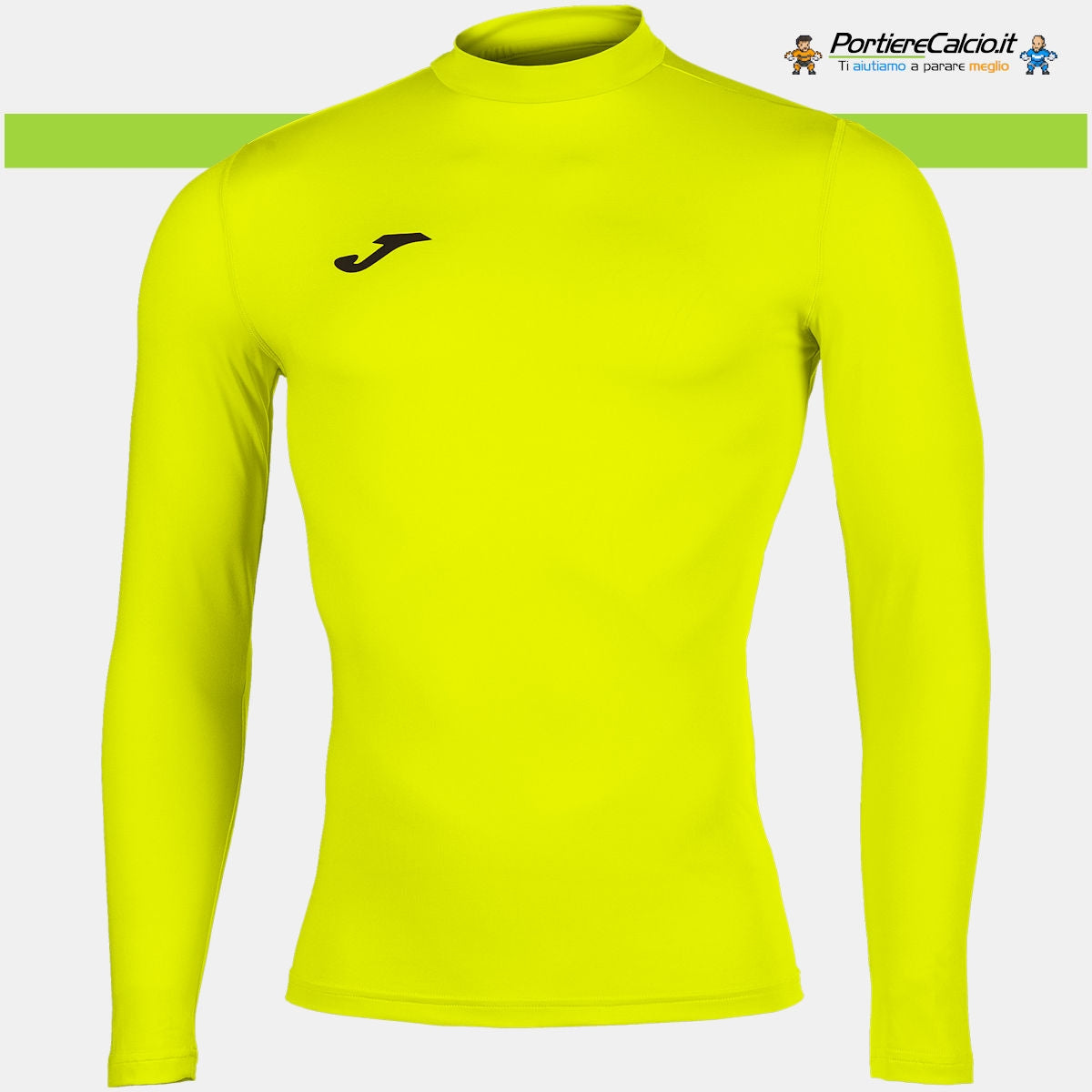 Sottomaglia Academy gialla fluo