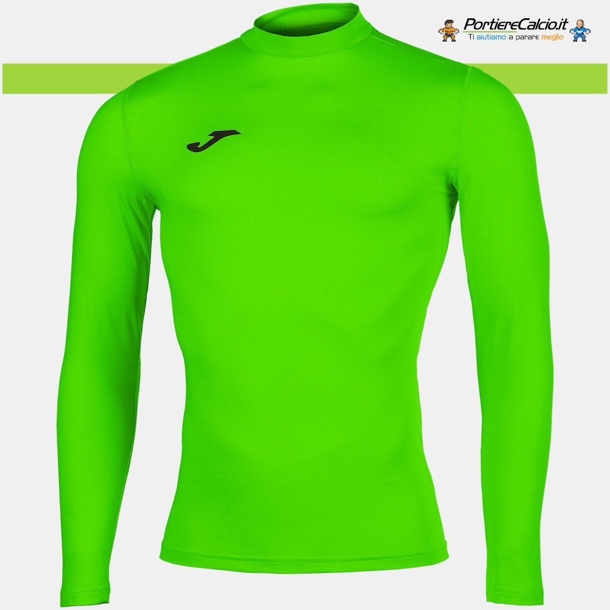 Sottomaglia Academy verde fluo