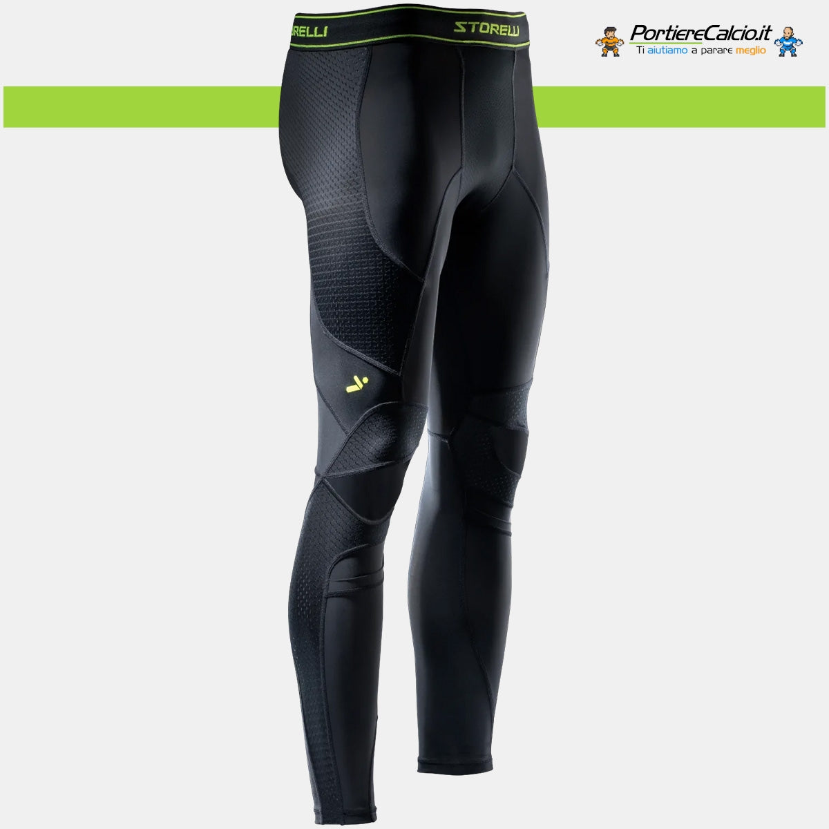 Pantalone compressione Storelli BodyShield Turf Burn Leggings su