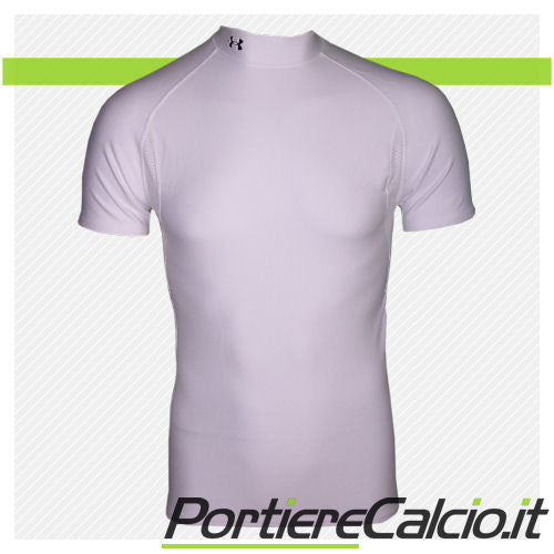 Euro Cold Gear Mock manica corta bianca