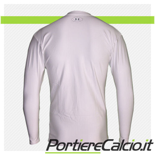 Euro Cold Gear Mock manica lunga bianca